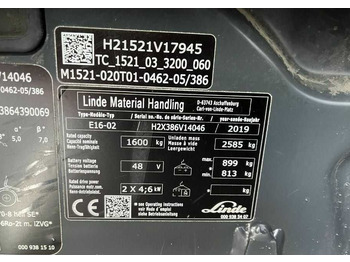 Електрокар Linde E16-02: снимка 4