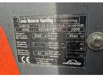 Дизелов мотокар Linde H30D: снимка 4