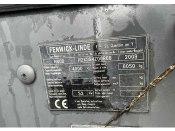 Дизелов мотокар Linde H40D-01: снимка 4