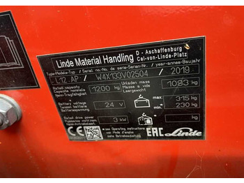 Лизинг на Linde L12AP Linde L12AP: снимка 4 Лизинг на Linde L12AP Linde L12AP: снимка 4