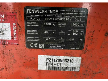 Ричтрак Linde R14-01: снимка 4