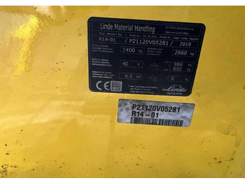 Ричтрак Linde R14-01: снимка 4