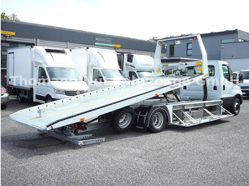 Нови Камион пътна помощ, Лекотоварен автомобил Iveco DAILY 72C18 Schiebeplateu Hubbrille Luftfed Navi: снимка 4