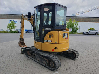 Мини багер CAT 303.5E2CR / nur 2.107h! / 1x Tieflöffel / 2021: снимка 5