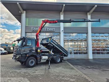 Самосвал камион, Камион с кран Iveco AD200X46/P HR OFF Palfinger PK 12.501 Funk AHK: снимка 5