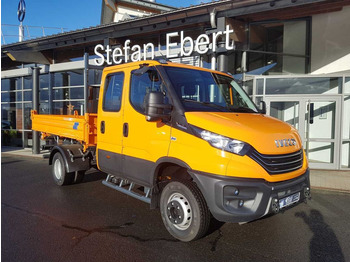 Бус самосвал, Бус с двойна кабина Iveco Daily 70C18HA8 D WX 4x4 *7Sitze*3-S.Kipp*Standh*: снимка 1