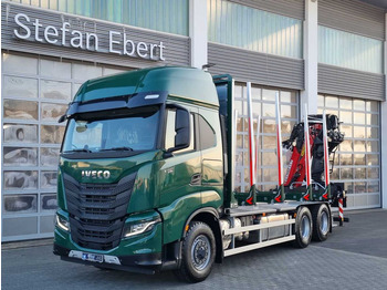 Нови Камион за дърва, Камион с кран Iveco X-Way AS300X57 Z/P HR ON+ 6x4 (6x6 Hi Traction) Iveco X-Way AS300X57 Z/P HR ON+ 6x4 (6x6 Hi Traction): снимка 3