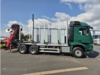 Нови Камион за дърва, Камион с кран Mercedes-Benz Arocs 2651 L 6x4 Kran Epsilon TZ 12-86 Retarder: снимка 5