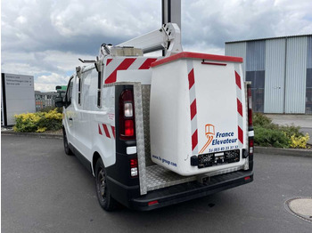 Автовишка, Лекотоварен автомобил Renault Trafic dCi 120 L1H1 / France Elavateur 091F 9m: снимка 4