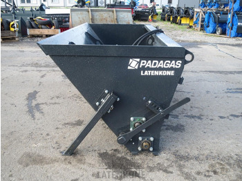 Машина за разпръскване на сол/ Пясък Padagas Hiekoituskauha 1000L: снимка 4