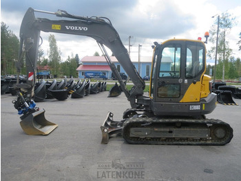 Верижен багер Volvo ECR88D SMP Rototiltti: снимка 5