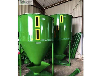 Техника за животновъдство Mrol mieszalnik pasz sypkich H037/2 (1000 kg): снимка 2