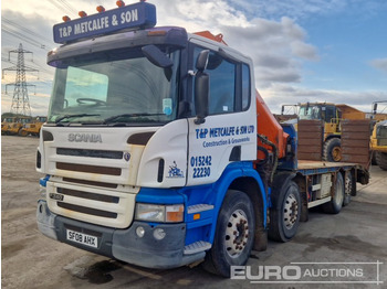 Автовоз камион SCANIA P 340