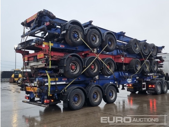 Шаси полуремарке 2010 SDC Tri Axle Skeletal Tailer (5 of): снимка 5