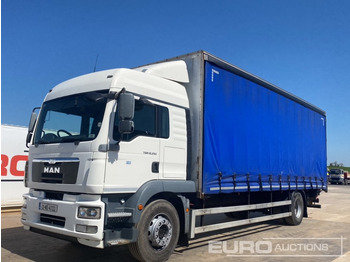 Камион с брезент MAN TGM 18.250