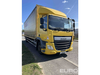 Камион с брезент 2016 DAF CF250: снимка 4