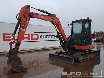 Мини багер HITACHI ZX55