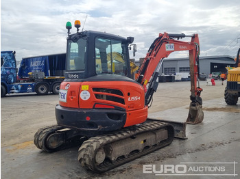Мини багер 2017 Kubota U55-4: снимка 5
