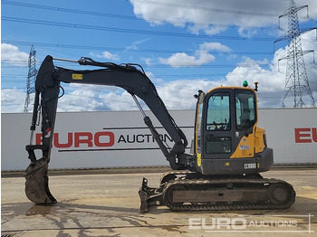 Мини багер 2018 Volvo ECR88D: снимка 2