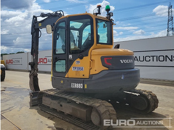 Мини багер 2018 Volvo ECR88D: снимка 3