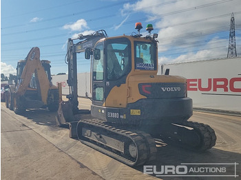 Мини багер 2021 Volvo ECR88D: снимка 3