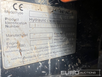 Мини багер 2022 Hitachi ZX26U-6 CLR: снимка 4