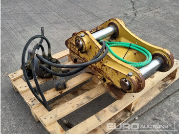 Бързо сменник CAT Hydraulic QH 65mm Pin to suit 13 Ton Excavator, Hydraulic Rotating Motor to suit Crane: снимка 3