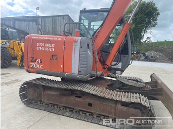 Мини багер Hitachi ZX70: снимка 4