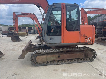 Мини багер Hitachi ZX70: снимка 2