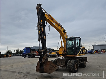 Колесен багер JCB JS130W