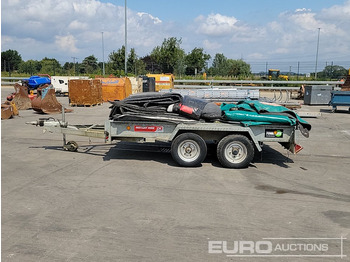 Ремарке за строителна техника Meredith & Eyre 3.5 Ton Twin Axle Plant Trailer, Soundproofing Barriers (10 of): снимка 2