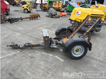 Техника за слагане на асфалт Single Axle Trailer to suit Pedestrian Roller: снимка 2