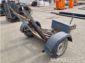 Техника за слагане на асфалт Single Axle Trailer to suit Pedestrian Roller: снимка 5