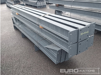 Жилищен контейнер Unused 30' x 20' x 12' Steel Frame Building, 12.5 Roof Pitch, Purlin Cleats: снимка 2 Жилищен контейнер Unused 30' x 20' x 12' Steel Frame Building, 12.5 Roof Pitch, Purlin Cleats: снимка 2