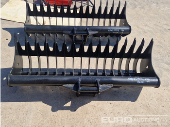 Нови Кофа Unused 48" Rake Bucket to suit Mini Excavator: снимка 4
