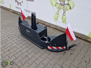 Нови Противовес за Трактор SID AGRIBUMPER / FRONTGEWICHT Frontbalast Stahlgewicht 430 KG: снимка 4