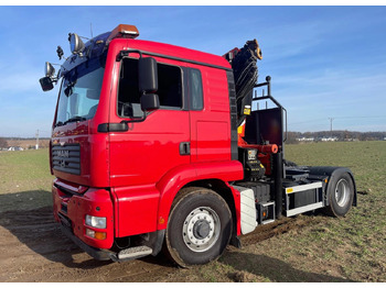 Камион с кран MAN TGA 18.430