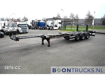 Контейнеровоз/ Сменна каросерия полуремарке D-Tec FLEXITRAILER LS | 2x20-30-40-45ft HC * 2x LIFT AXLE * BPW / DISC * 2x EXTENDABLE: снимка 5 Контейнеровоз/ Сменна каросерия полуремарке D-Tec FLEXITRAILER LS | 2x20-30-40-45ft HC * 2x LIFT AXLE * BPW / DISC * 2x EXTENDABLE: снимка 5