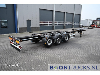 Контейнеровоз/ Сменна каросерия полуремарке D-Tec FLEXITRAILER LS | 2x20-30-40-45ft HC * 2x LIFT AXLE * BPW / DISC * 2x EXTENDABLE: снимка 2 Контейнеровоз/ Сменна каросерия полуремарке D-Tec FLEXITRAILER LS | 2x20-30-40-45ft HC * 2x LIFT AXLE * BPW / DISC * 2x EXTENDABLE: снимка 2