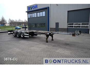 Контейнеровоз/ Сменна каросерия полуремарке D-Tec FLEXITRAILER LS | 2x20-30-40-45ft HC * 2x LIFT AXLE * BPW / DISC * 2x EXTENDABLE: снимка 4 Контейнеровоз/ Сменна каросерия полуремарке D-Tec FLEXITRAILER LS | 2x20-30-40-45ft HC * 2x LIFT AXLE * BPW / DISC * 2x EXTENDABLE: снимка 4