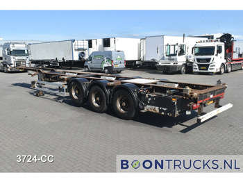 Контейнеровоз/ Сменна каросерия полуремарке Pacton T3-007 | 2x20-40-45ft HC * LIFT AXLE * BPW * NL TRAILER: снимка 3