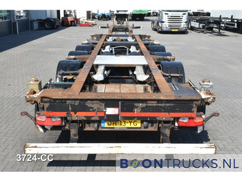 Контейнеровоз/ Сменна каросерия полуремарке Pacton T3-007 | 2x20-40-45ft HC * LIFT AXLE * BPW * NL TRAILER: снимка 5