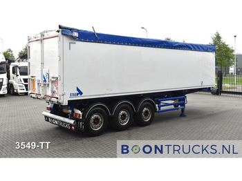 Самосвал полуремарке Stas S300CX | TIPPER 53 M³ * AGROSTAR * SAF / DISC * ALU * APK 05-2025: снимка 4