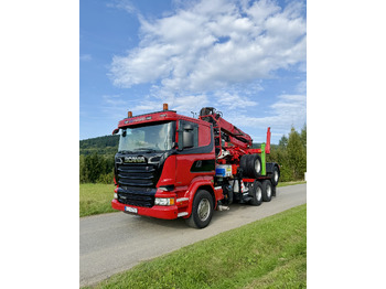 Камион за дърва SCANIA R 580
