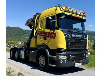 Камион за дърва SCANIA R 580