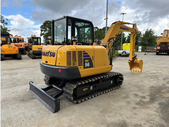 Верижен багер Komatsu PC56-7: снимка 4
