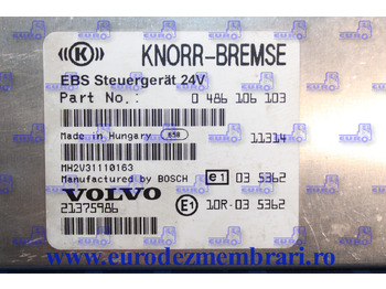 Блок за управление за Камион CALCULATOR EBS VOLVO 21375986: снимка 3
