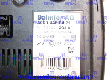 Кабина и интериор за Камион ELEMENT BORD CEAS BORD MERCEDES ACTROS MP4 A0094460421, A0084466121: снимка 3