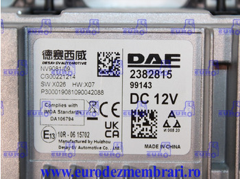 Табло за Камион ELEMENT BORD UNITATE MULTIMEDIA DAF XF XG 2382815, 2345543, 2387324: снимка 4