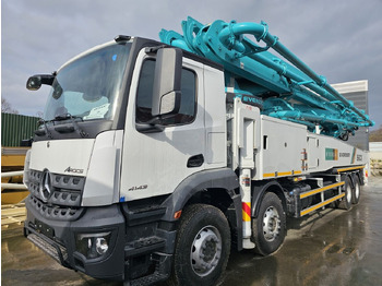 Нови Бетон помпа Mercedes-Benz Arocs 4143 P E6: снимка 4